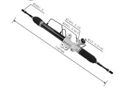 49001-3XT0B
   Power Steering Rack for NISSAN
