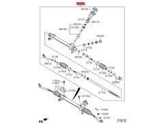  Power Steering Rack for KIA