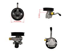 57100-2M000
   Power Steering Pump for HYUNDAI