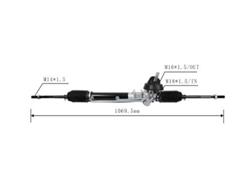94754800   Power Steering Rack for Volkswagen