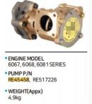 RE45458  RE517226 yacht Sea Water Impeller Pump for   John ·Deere