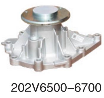 202V6500-6700 Sinotruk MAN for Engine Truck water Pump