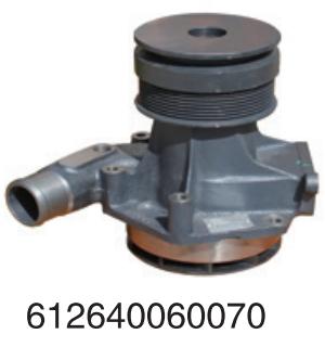 612640060070 Weichai diesel engine engineering for Engine Truck water Pump