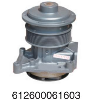 612600061603 Weichai diesel engine FAW SHACMAN Delong for Engine Truck water Pump