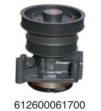 612600061700 Weichai diesel engine FAW SHACMAN Delong for Engine Truck water Pump