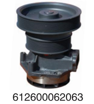 612600062063 Weichai diesel engine FAW SHACMAN Delong for Engine Truck water Pump