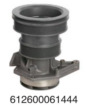 612600061444 Weichai diesel engine FAW SHACMAN Delong for Engine Truck water Pump