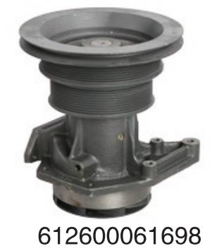 612600061698 Weichai diesel engine FAW SHACMAN Delong for Engine Truck water Pump