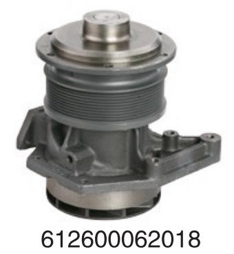 612600062018 Weichai diesel engine FAW SHACMAN Delong for Engine Truck water Pump