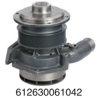 61263061042 Weichai diesel engine FAW SHACMAN Delong for Engine Truck water Pump