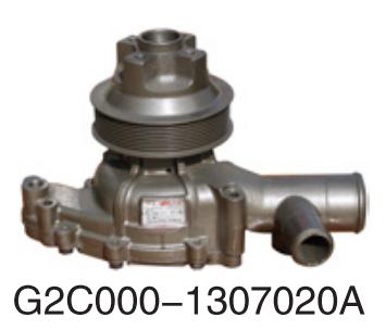 G2C000-1307020A Yuchai Yulin diesel   for Engine Truck water Pump